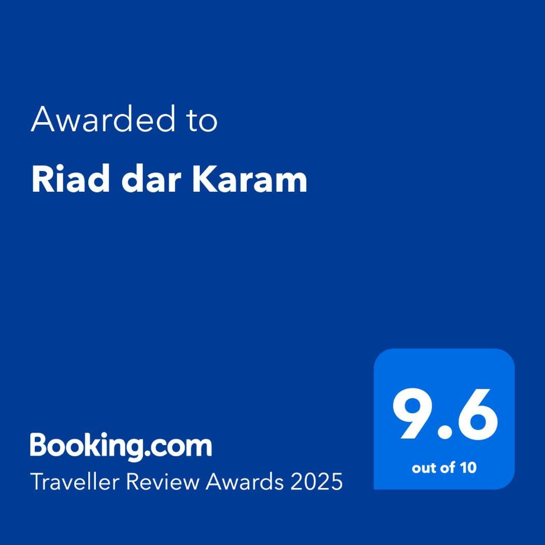 Riad Dar Karam Marakéš Exteriér fotografie